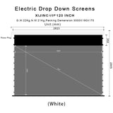 XIJING U2P 120Inch Slimline Tension Screen With Ultra short Throw Ambient Light Rejecting