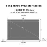 XIJING D1 High Gain 150 inch Electric Tension Floor Screen