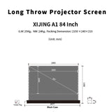 XIJING  84inch S ALR  Motorized Floor Rising Projector