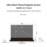 XIJING S PRO 72inch Projector Screen,Ust Projector Screen,Short Throw Projector Screen,Motorised Projection Screen